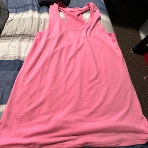 Pink tank top